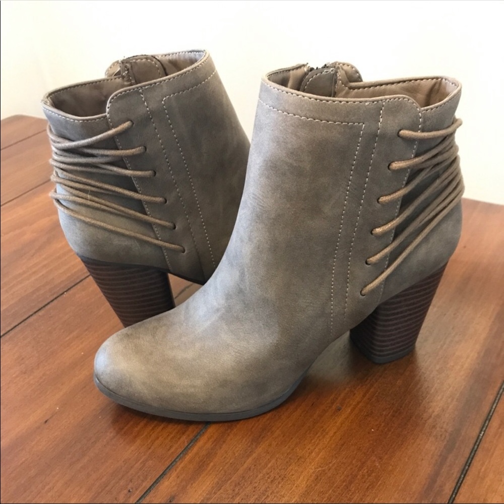 Taupe Booties